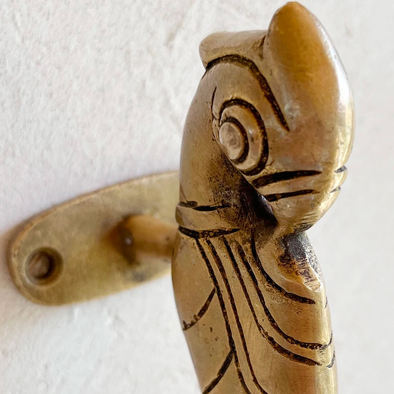 Ila Art Parrot Brass Door Handle: A Touch of Artistry for Your Doors