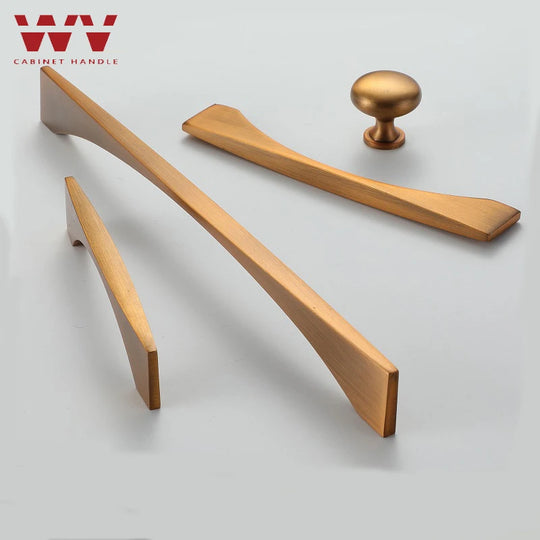 Aya WV Antique Kitchen Cabinet Storage Handles Dressers Closet Brass Drawer Hardware Furniture Handle Accessories Wardrobe Door Knob