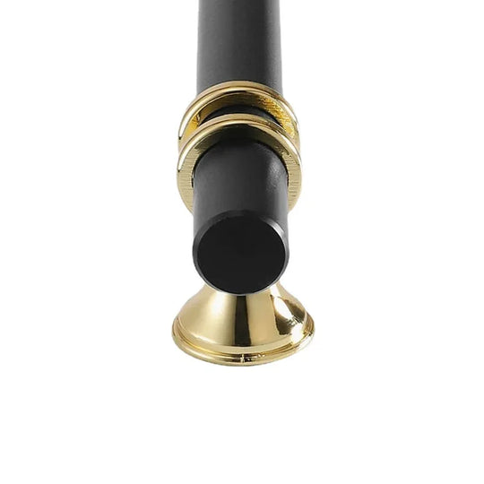 Sophie's Modern Zinc Alloy Black Gold Door Handles Kitchen Cabinet Handles Solid Drawer Knobs