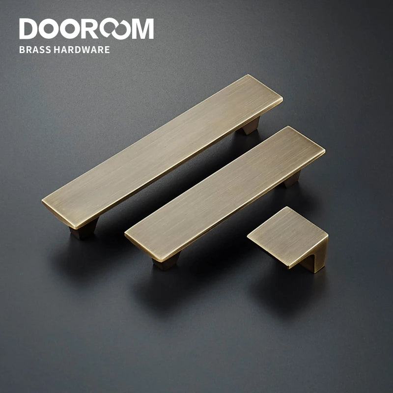 Emma's Modern Nordic Brass Furniture Handles