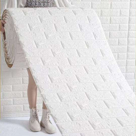 Emily's 3D Self Adhesive Foam Soft Brick Wall Sticker Wallpaper Roll Panel DIY