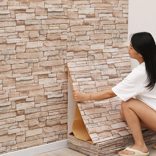 Eva's 3D Wall Sticker Imitation Brick: Elevate Your Home Decor