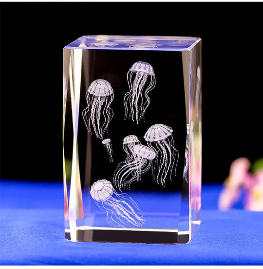 Mila's Crystal Marine Life Figurines