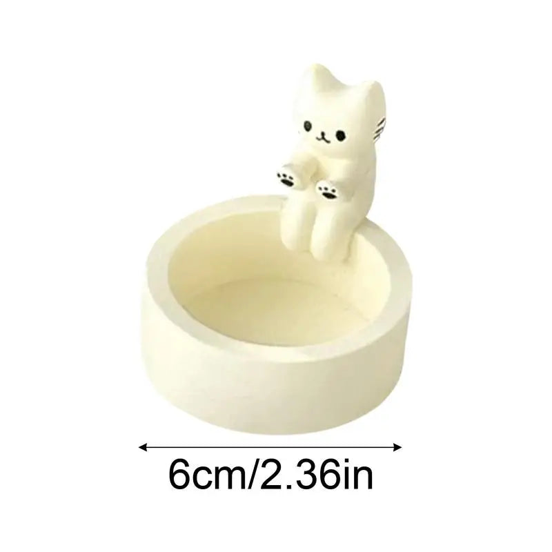 Ella's Cute Kitten Candle Holder