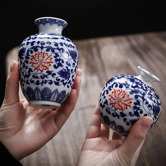 Holland Blue and White Small Porcelain Vases