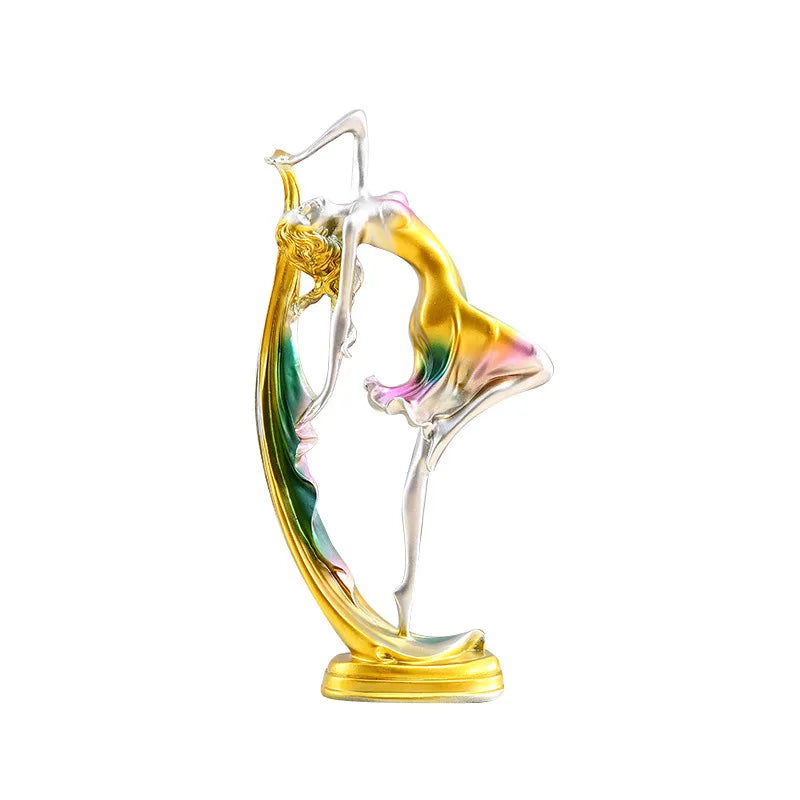 Alison Dancing Girl Figure Statue - Modern Ballet Sculpture