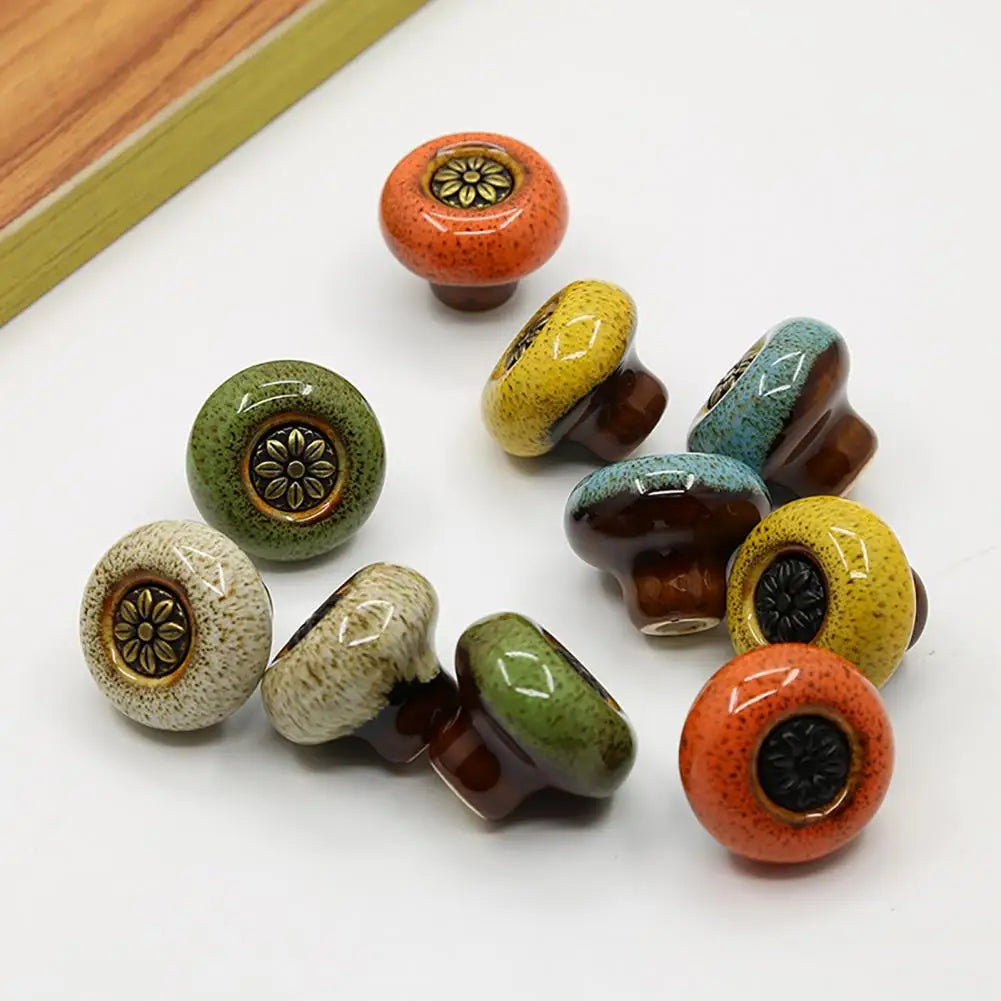 Miley Enhance Your Furniture with Vintage Ceramic Cabinet Knobs