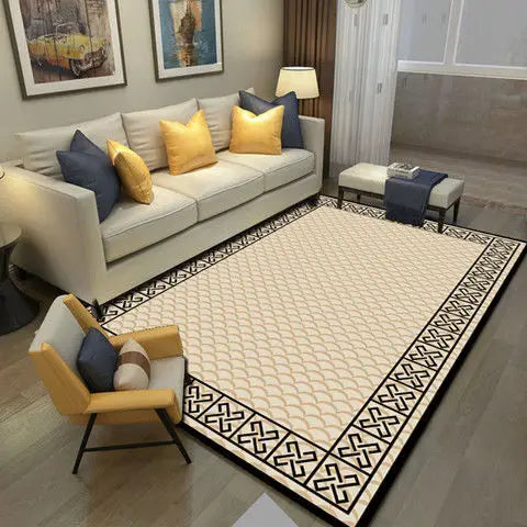 Modern Simple Flower Pattern Carpet Living Room Rug Bedroom Home Decoration Bathroom Mat Kitchen Floor Mats Household Earth Mat