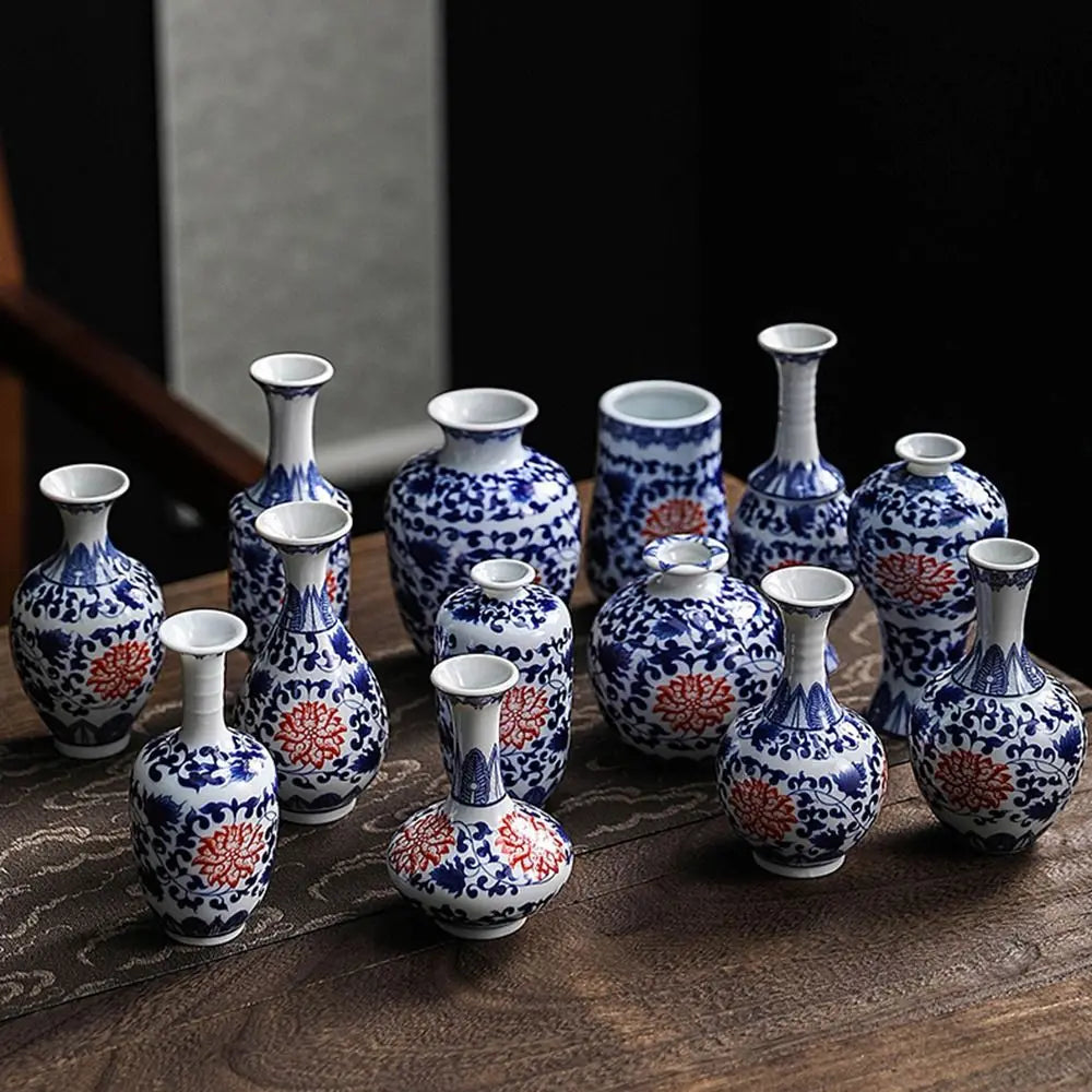 Holland Blue and White Small Porcelain Vases