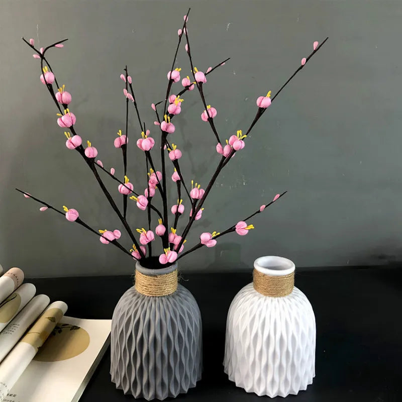 Kelsey Modern Imitation Ceramic Flower Pot Vase: Effortless Elegance for Your Home