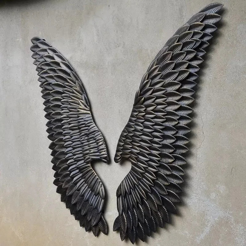 Lily's 110cm Retro Angel Wings Wall Decoration