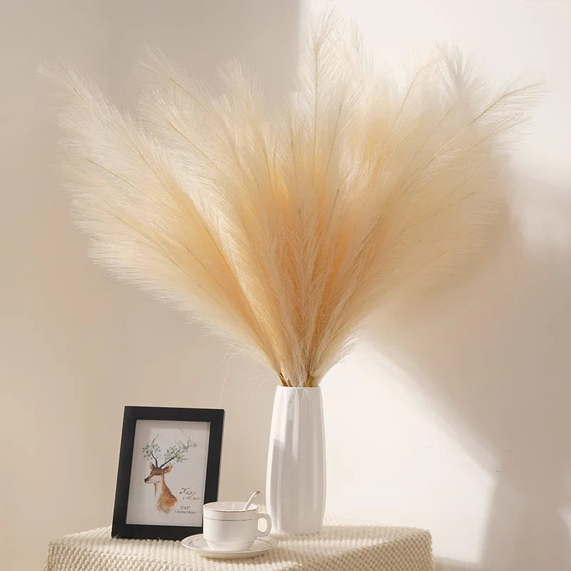 Gwendolyn 100cm Artificial Pampas Grass Tall Fluffy Reed Fake Flowers