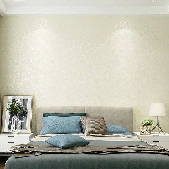 Aria's  Elevate Your Space with 3D Textured Solid Wallpaper