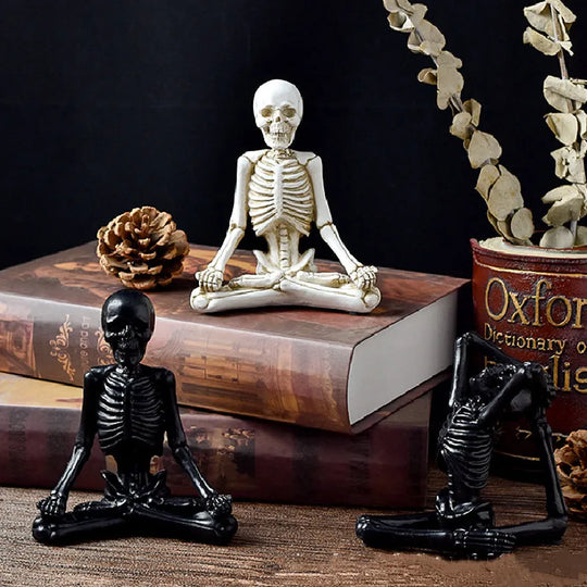 Violet's Gothic Human Skeleton Figurines