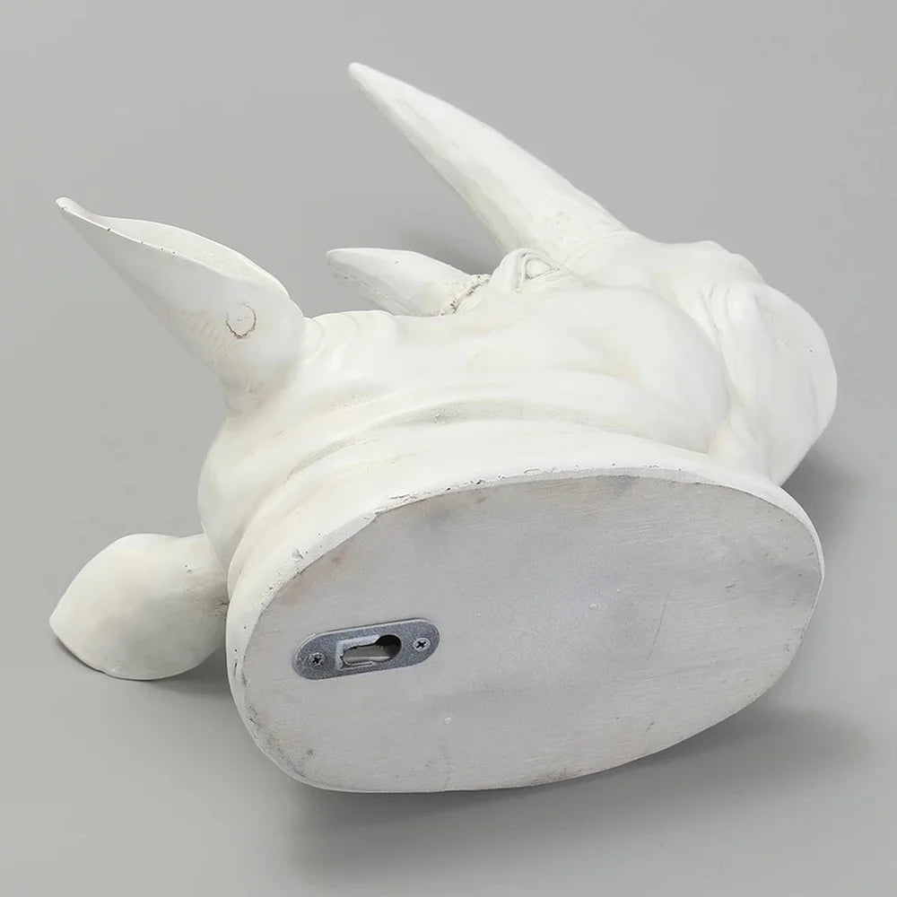 Sophia's 34CM Modern Resin Exotic Rhinoceros Head Ornament