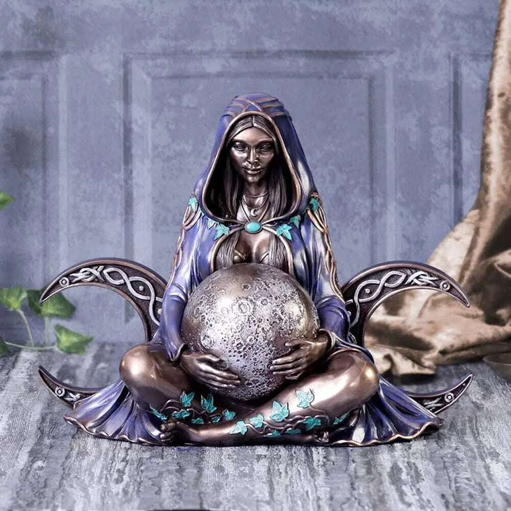 Leilani's Mother Earth Statue - Gaia Goddess Resin Sculpture