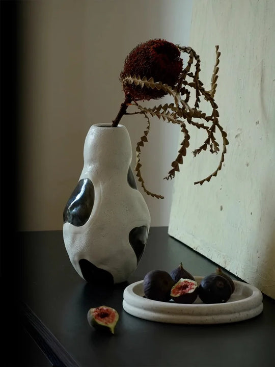 Adley AhunderJiaz Wabi-Sabi Style Ceramic Vase