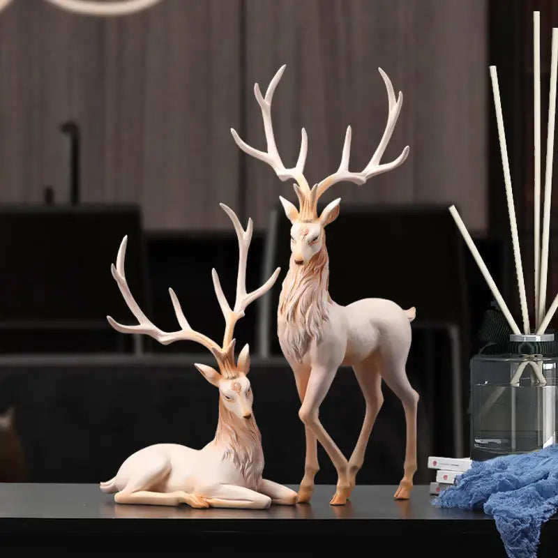 Grace High End Deer Statue: Elevate Your Home Decor