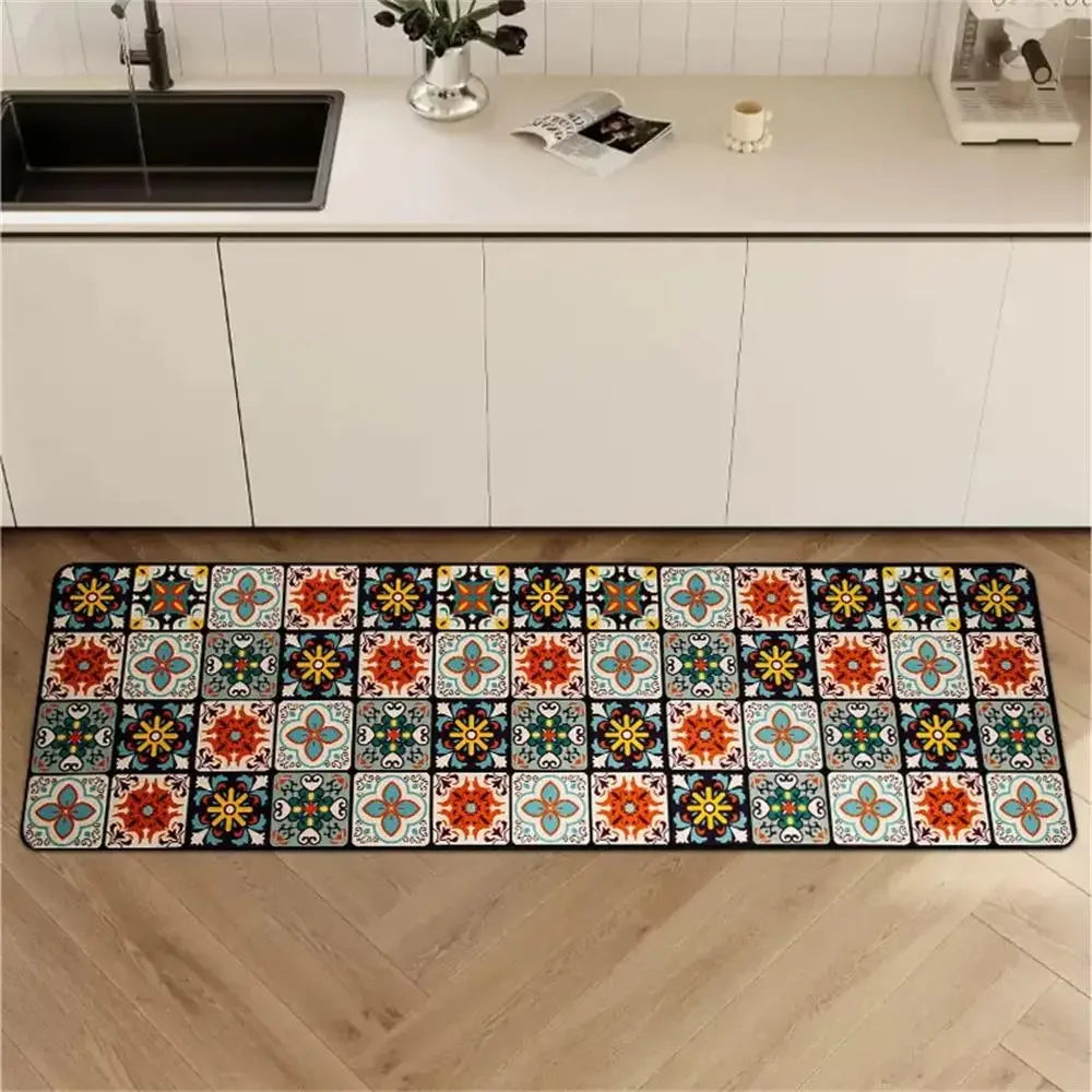 Charley Retro Design Kitchen Carpets