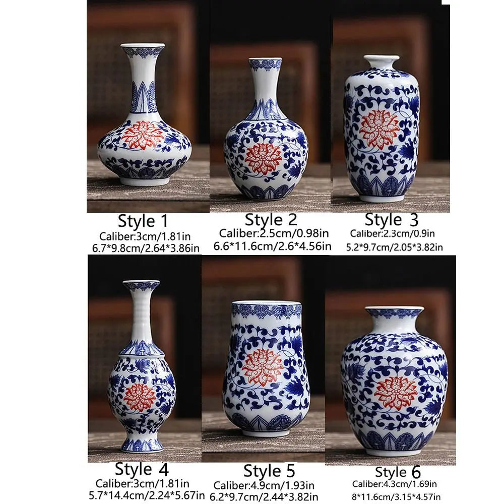 Holland Blue and White Small Porcelain Vases