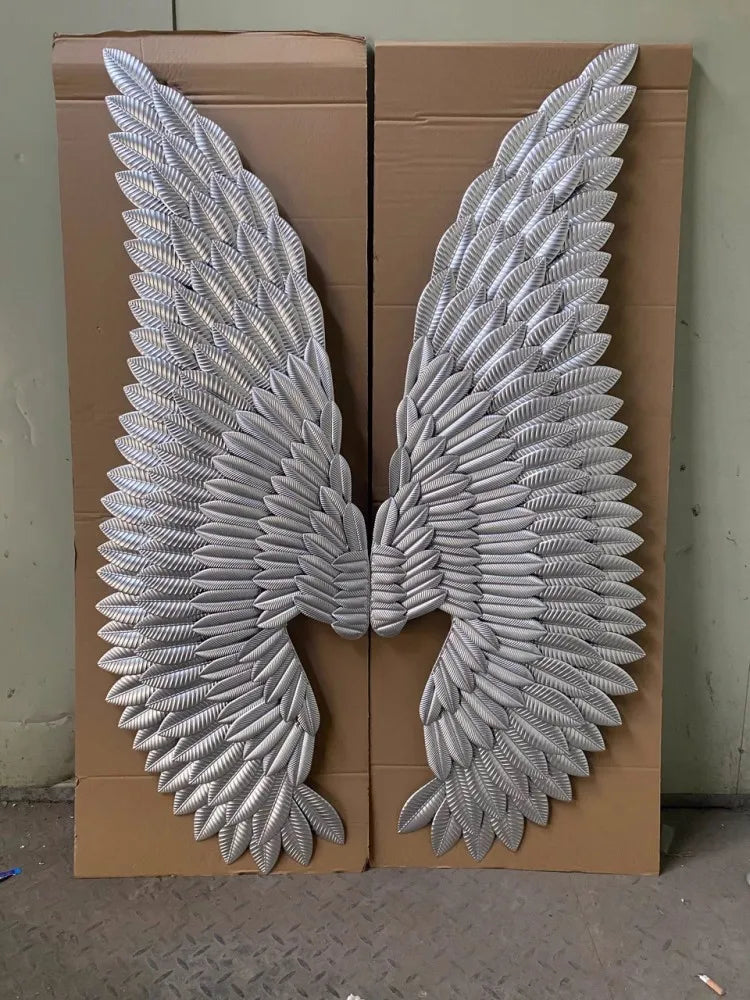 Lily's 110cm Retro Angel Wings Wall Decoration