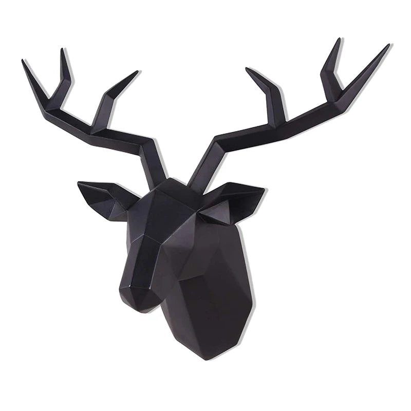 Genesis's Deer Head Sculpture Wall Hanging