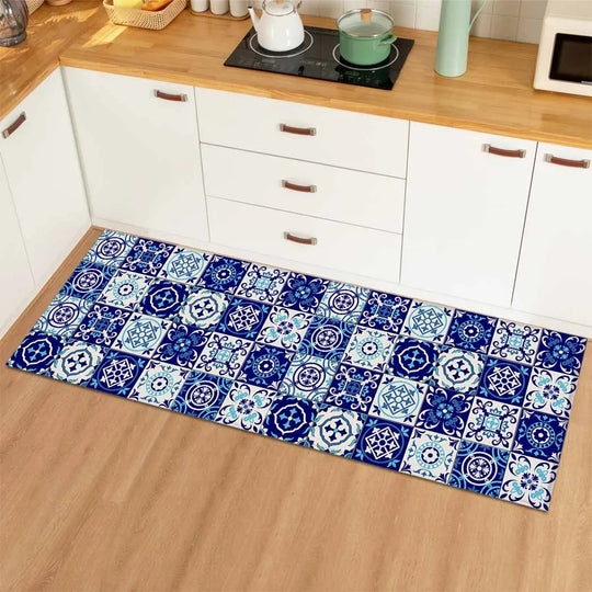 Ximena Simple Texture Modern Carpet Non-Slip Kitchen Mat