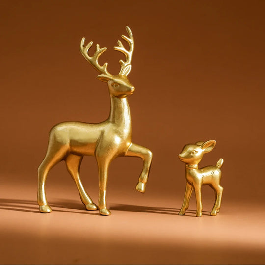 Kora Room Decor Mother Deer Sculptures