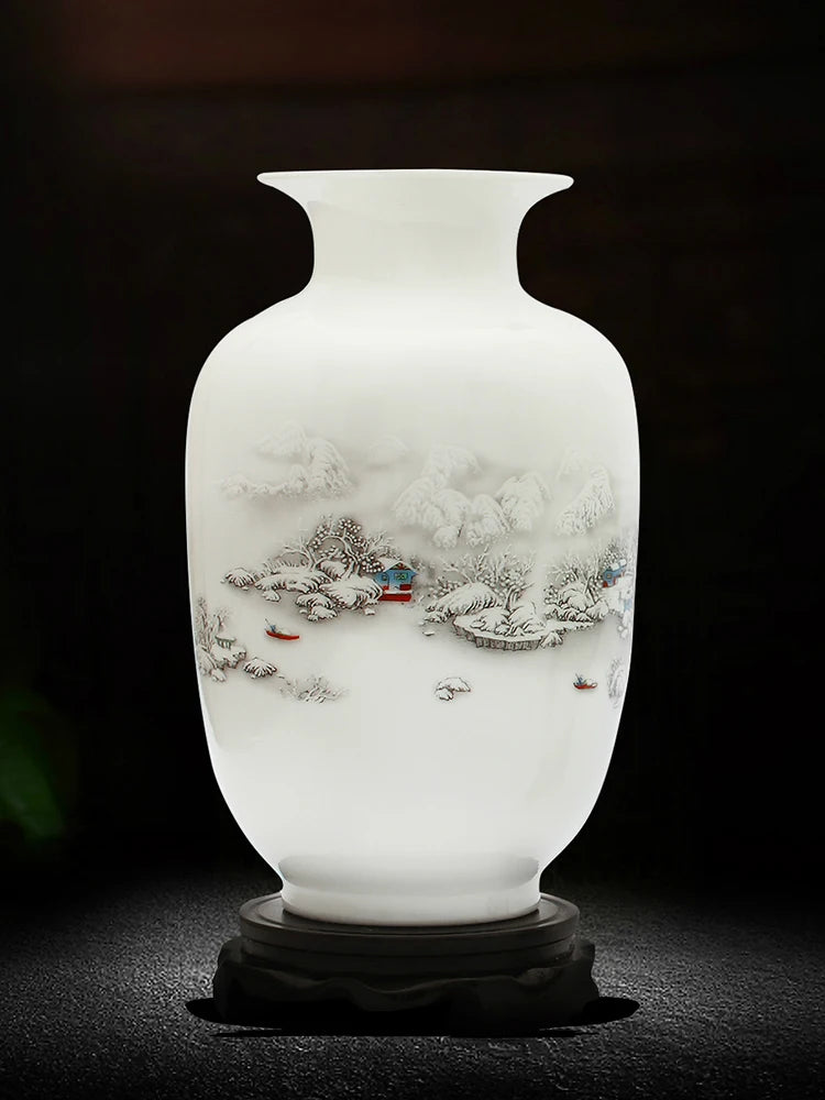 Isabela Vintage Chinese Traditional Ceramic Vase