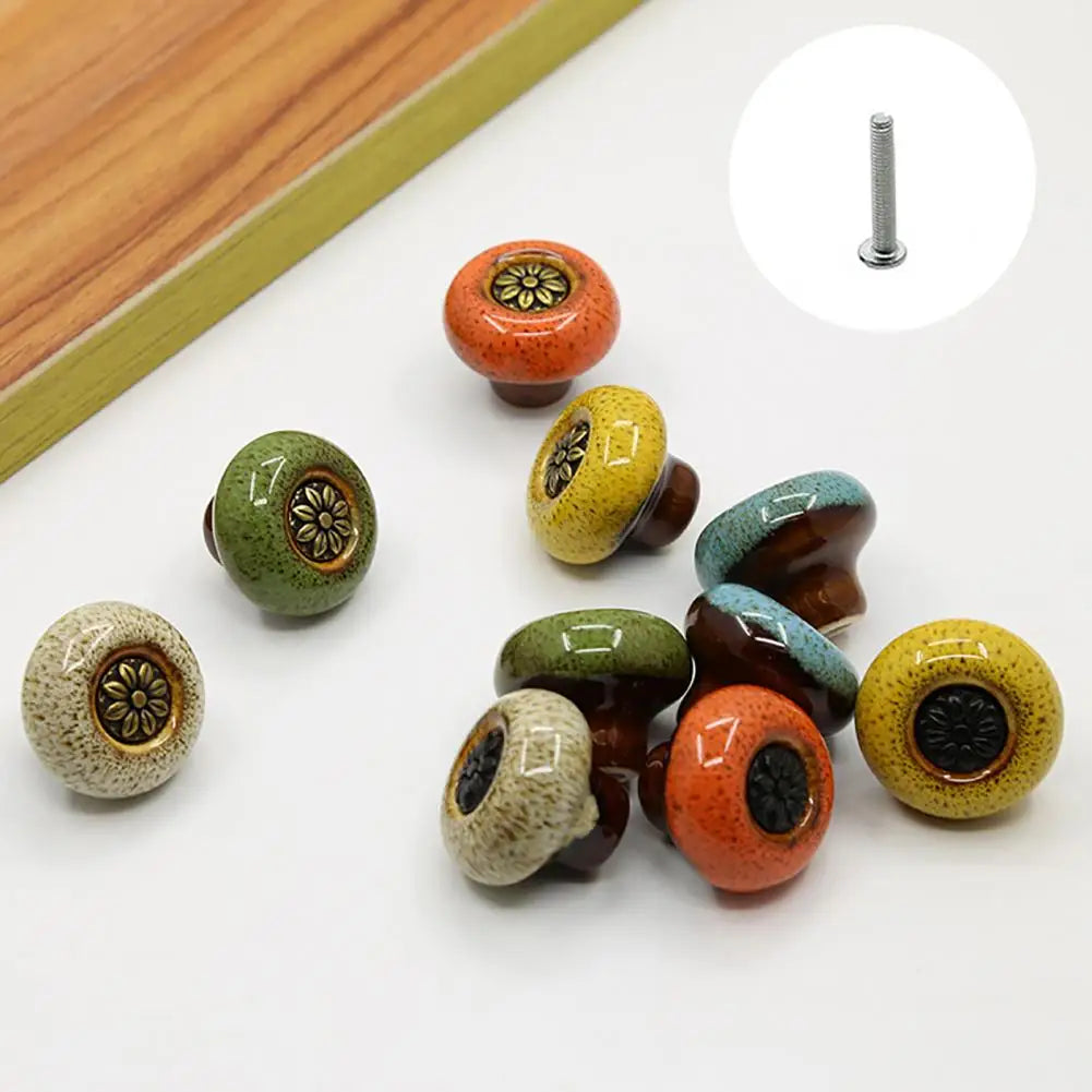 Miley Enhance Your Furniture with Vintage Ceramic Cabinet Knobs