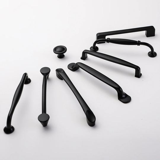 Leilany Upgrade Your Cabinets with PQB Black Furniture Handles