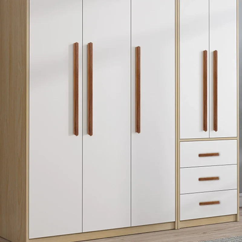 Halle Cabinets with Japanese Simple Wooden Handles