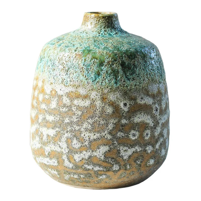 Kaliyah Creative Ceramic Vase Kiln Changing Bubble Glaze