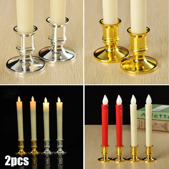 Lily's Traditional Shape Taper Candle Holders