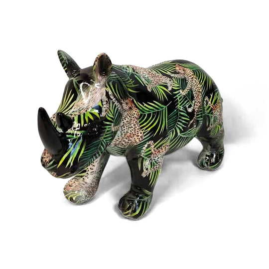 Aria's Noric Color Rhinoceros Statue