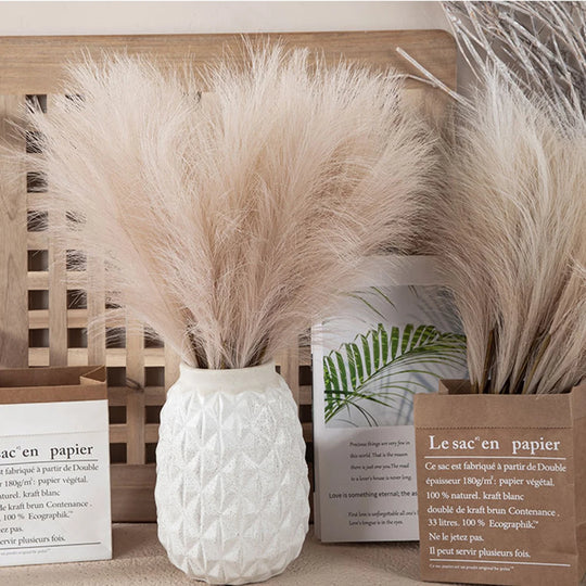 Nadia Fluffy Pampas Grass Boho Decor Artificial Flower