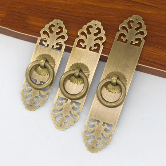 Rayna Antique Brass Cabinet Handles: Timeless Elegance for Your Furniture