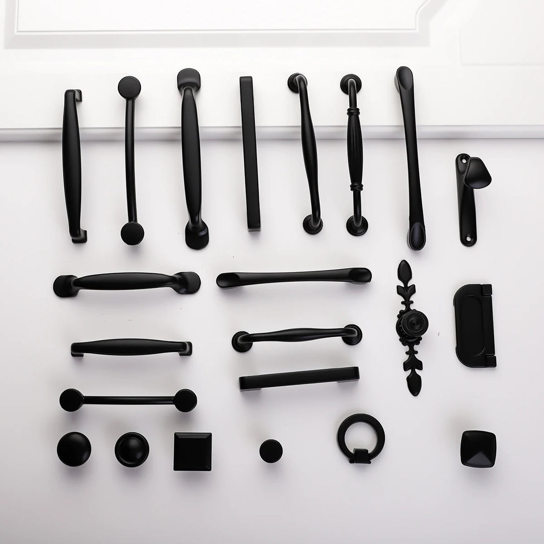 Leilany Upgrade Your Cabinets with PQB Black Furniture Handles