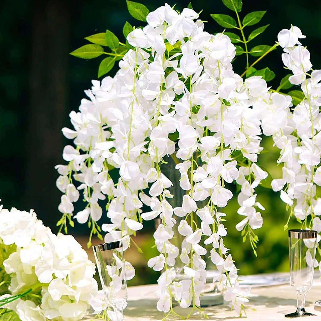 Catherine Artificial Wisteria Flowers Garland