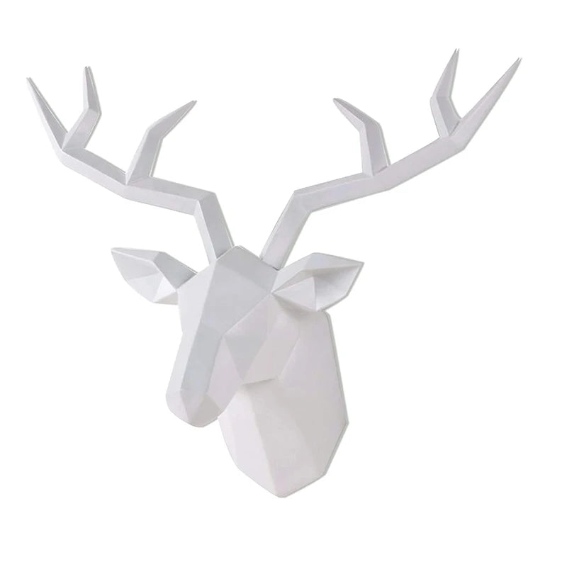 Genesis's Deer Head Sculpture Wall Hanging