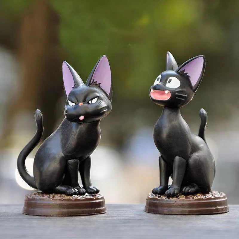 Ellie Adorable Funny Cat Miniature Figurines for Charming Decor