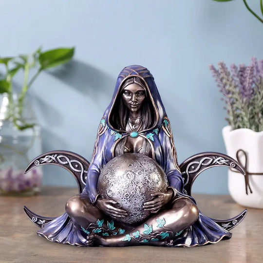 Leilani's Mother Earth Statue - Gaia Goddess Resin Sculpture