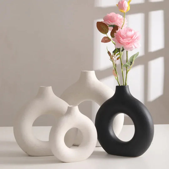 Mara Nordic Style Ceramic Flower Vase