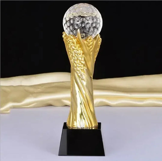 Maddison Creative Black Crystal Trophy Figurines