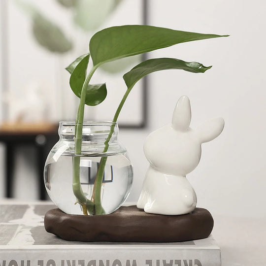 Chaya Cute Rabbit Aquatic Vase