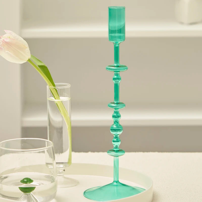 Ella's Glass Candle Holder