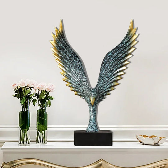 Rylie Modern Minimalist Angel Wing Resin Ornaments