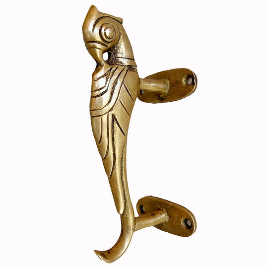 Ila Art Parrot Brass Door Handle: A Touch of Artistry for Your Doors