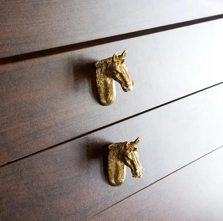 Theodora Cabinets with Nordic Style Brass Knobs