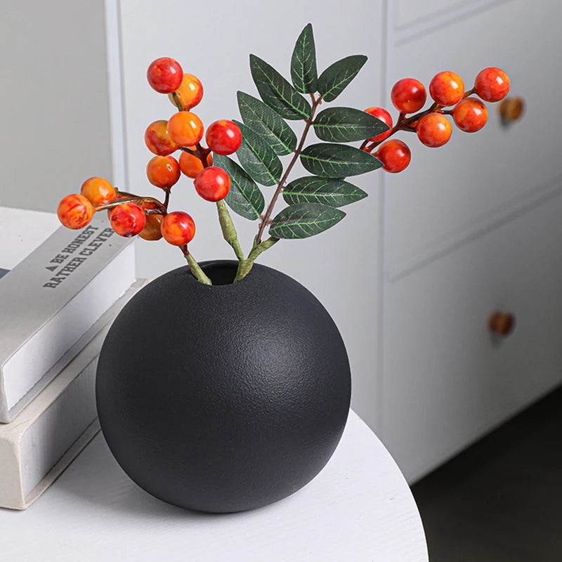 Amalia Modern Ceramic Vase: A Versatile Accent Piece